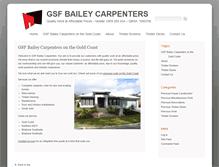 Tablet Screenshot of gsfbailey.com.au
